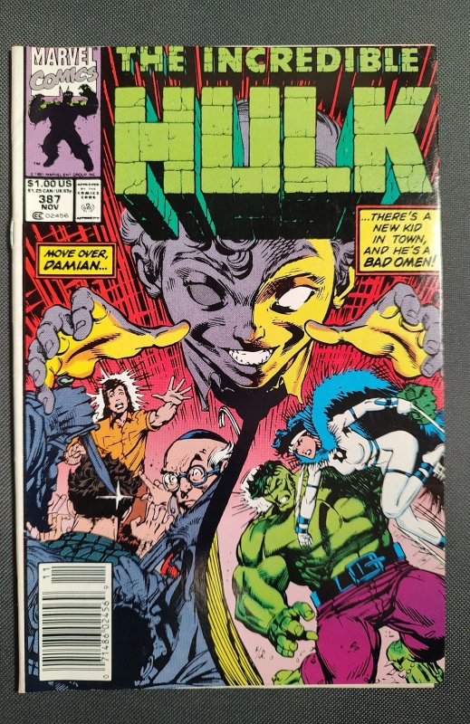 The Incredible Hulk #387 Newsstand Edition (1991)