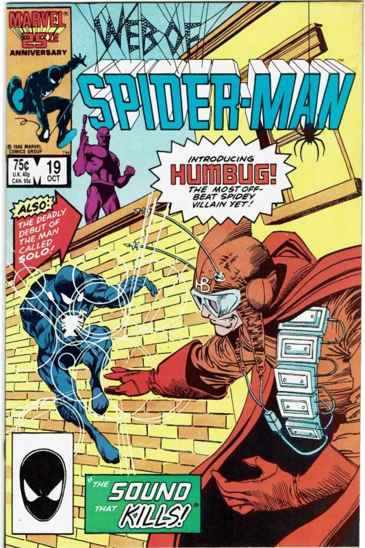 Web of Spider-Man #19 Marc Silvestri 1st Humbug NM