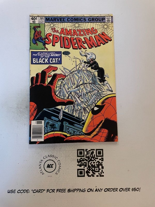 Amazing Spider-Man # 205 VF-NM Marvel Comic Book Wedding Issue Goblin 28 SM16