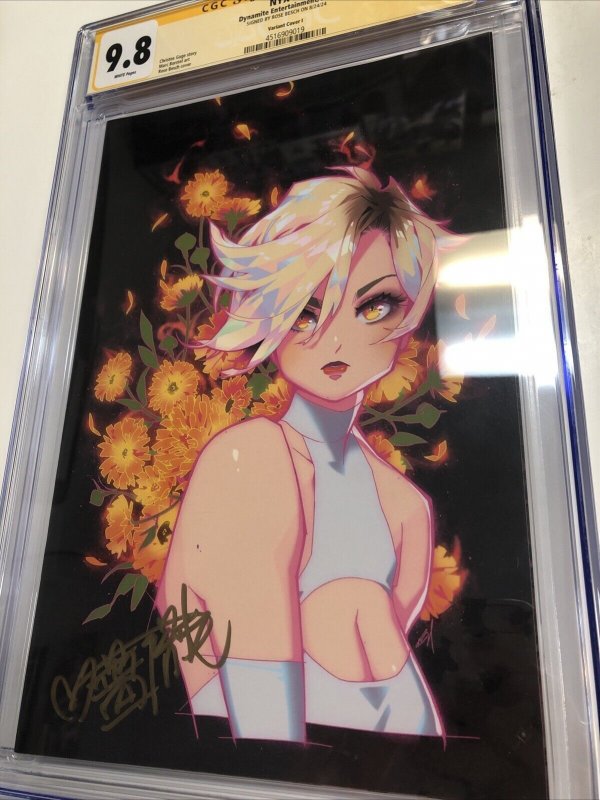 NYX (2021) # 3 (CGC 9.8 SS) Signed Rose Besch *  Dynamite Census = 1