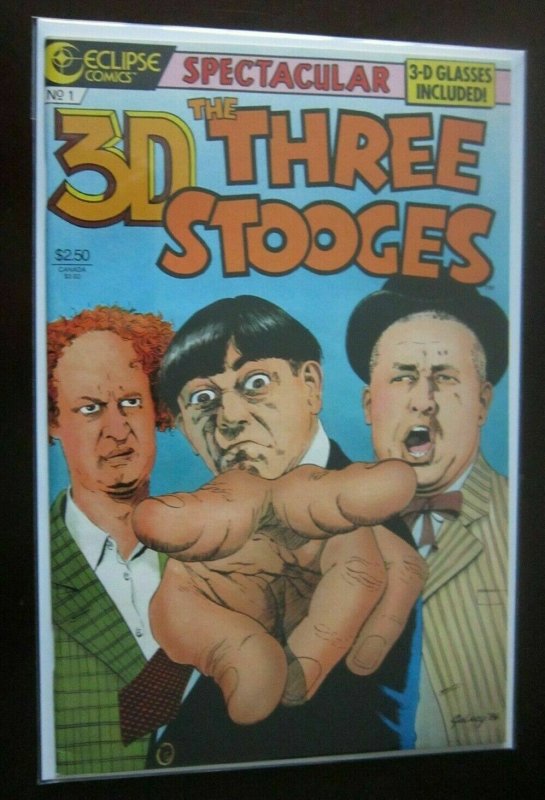 3D Three Stooges #1 W with glasses 8.0 VF (1986)