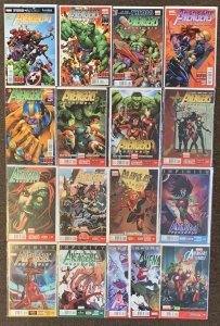 Avengers Assemble #1,2,4,5,7,9,10,12,13,15,17,18,19,20,21,22,1 Marvel Comics Lot