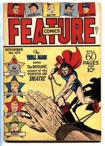 Feature Comics #104 1946- DOLL MAN- Golden Age COMIC BOOK