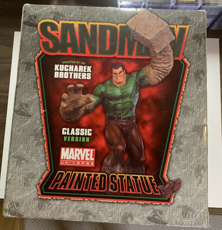 Sandman statue Bowen 413/700 Mint Box Shows Shelf Wear Doesn’t Seem Displayed