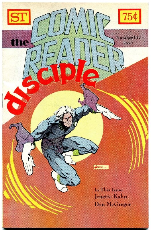 The Comic Reader Fanzine #147 Street Enterprises 1977 Marshall Rogers Cover