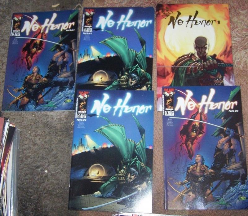 no honor image- 2001 # 1,3,3,4,4 gold foil top cow select