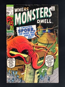 Where Monsters Dwell #2 (1970)