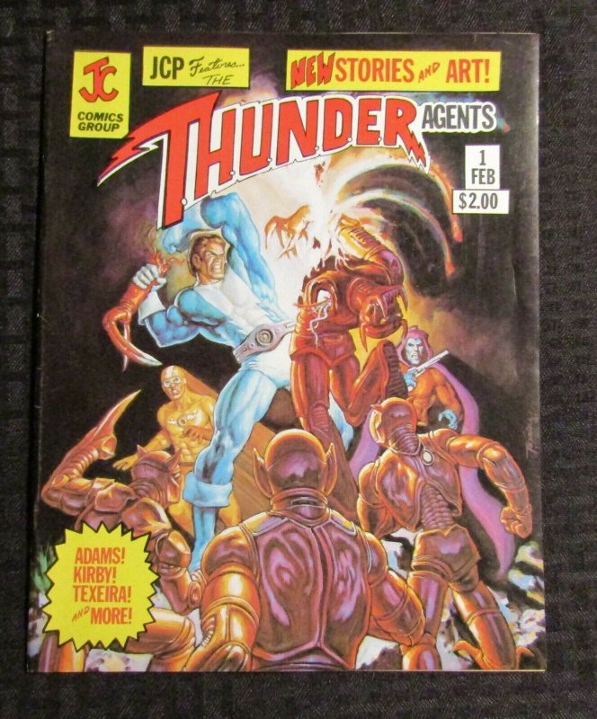 1981 THUNDER AGENTS #1 FN+ 6.5 JC Comics / Neal Adams / Jack Kirby