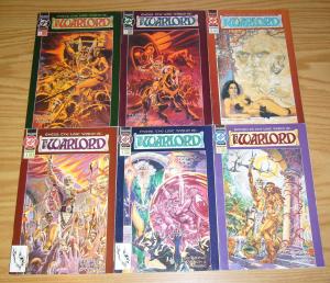 Warlord vol. 2 #1-6 VF- complete series - mike grell - dc comics set lot 3 4 5