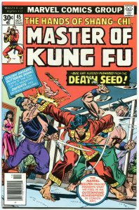 MASTER of KUNG-FU #40, 43 44 45, VF+, 1974, 4 issues, more in store