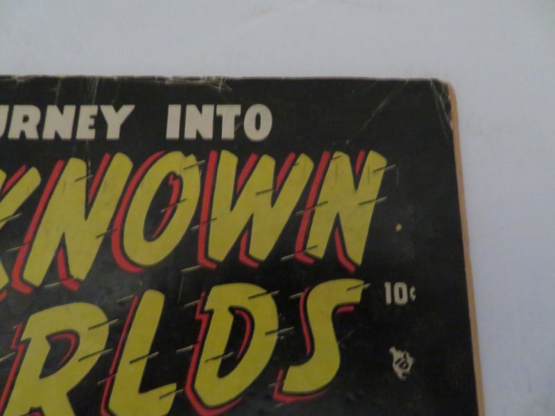 Journey into Unknown Worlds #19 (1953) Pre-Code Horror Comic Book GD+ 2.5