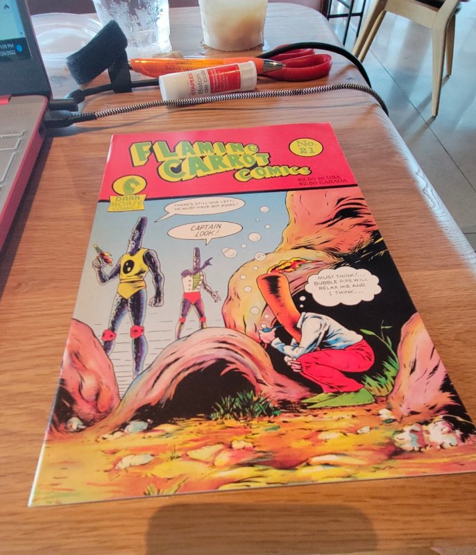 Flaming Carrot Comics #21 (1988) NM-HIGH-GRADE WOW!