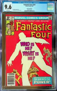 Fantastic Four #234 Newsstand Edition (1981) - CGC 9.6 - Cert#4518177013