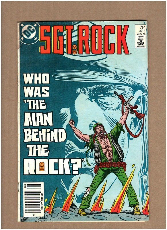 Sgt. Rock #411 DC Comics 1986 Joe & Andy Kubert GD/VG 3.0 