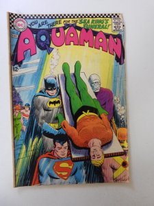 Aquaman #30  (1966) VG condition stains back cover