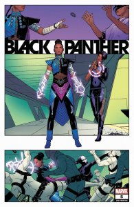 Black Panther (2022) #5 NM 2nd Printing Variant Cover