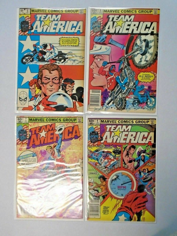 Team America set:#1-12 6.0 FN (1982)