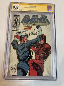 Punisher (1988) # 10 (CGC 9.8 SS WP) Signed Whilce Portacio + Scott Williams