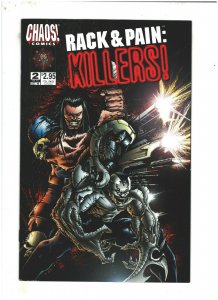 Rack & Pain: Killers! #2 VF 8.0 Chaos! Comics 1996 Brian Pulido