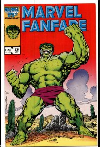 Marvel Fanfare #29 (1986) Hulk