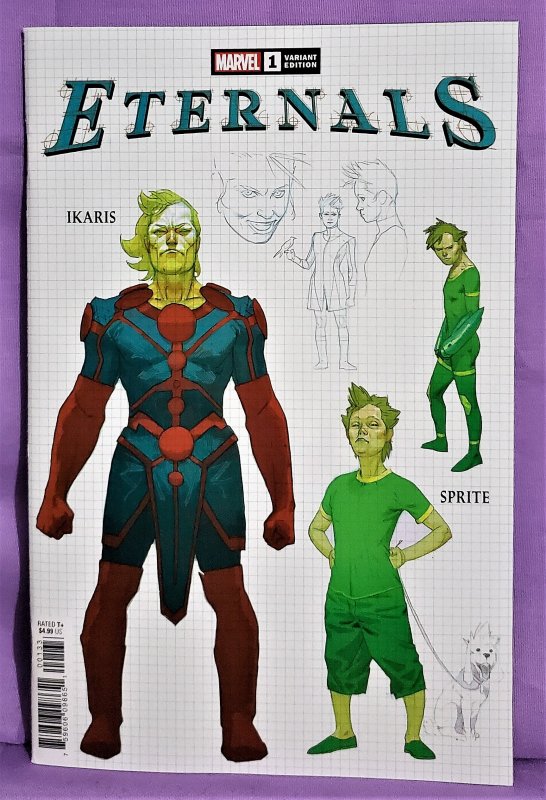 ETERNALS #1 Esad Ribic Design Variant Cover (Marvel 2021)