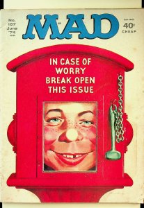 Mad Magazine #167 (Jul 1974, E.C.) - Good-