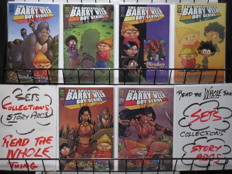 ADVENTURES OF BARRY WEEN: MONKEY TALES (Oni, 2001)#1-6 COMPLETE! VF-NM!