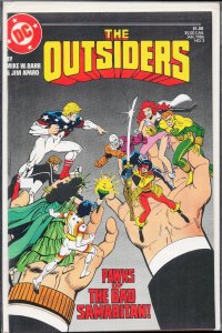 The Outsiders #3 (1986) The Outsiders