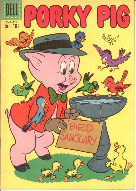 PORKY PIG (1942-1962 DELL) 70 F-VF June 1960 COMICS BOOK