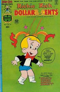 Richie Rich Dollars & Cents #79 FN; Harvey | combined shipping available - detai