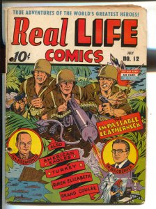 Real Life #12 1943-NedorUS Marines in a machine gun-nest on Guadacanal cover!...