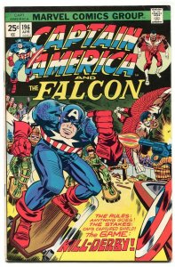 Captain America 196 FN/VF 7.0 Marvel 1976