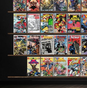 Huge Lot 140+ Comics with The Green Hornet, X-Factor, X-Force, Batman & More!