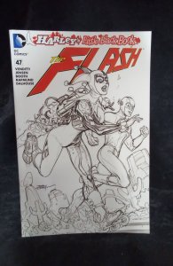 The Flash #47 Dodson Sketch Cover (2016)