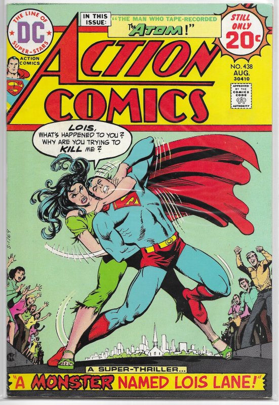 Action Comics   vol. 1   #438 GD/VG Atom