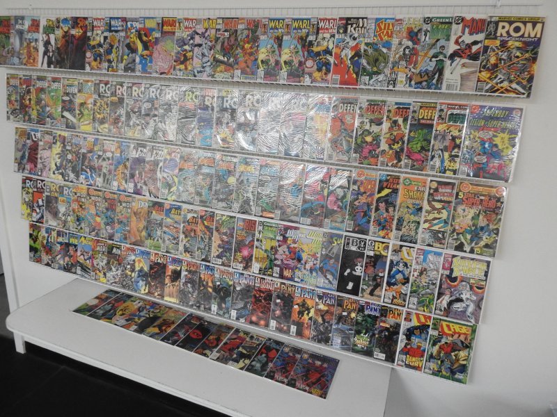 Huge Lot 130+ Comics W/ ROM, Batman, Black Panther, Warlock+ Avg VG+ Condition!