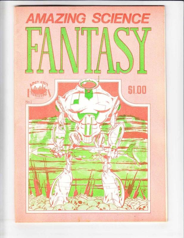 Amazing Science Fantasy #1 FN early john byrne - dave sim - frank cirocco 1975