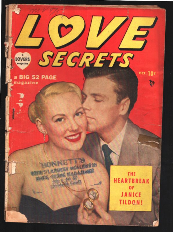 Love Secrets #1  1949 - Atlas  -FR - Comic Book