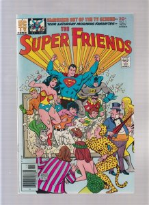 Super Friends #1 - 1st App of Wendy, Marvin and Wonder Dog! (8.0/8.5) 1976