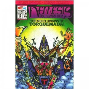 Nemesis The Warlock #14 Fleetway Quality Comics 1986 (FN Water Damage)