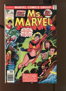 MS. MARVEL #1 - NEWSSTAND - FIRST ISSUE (7.5) 1977