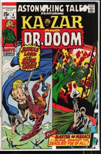 Astonishing Tales #4 (1971) Doctor Doom
