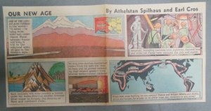 (40/52) Our New Age Sunday Pages Athelstan Spilhaus  1960 Size: 7.5 x 15 inches