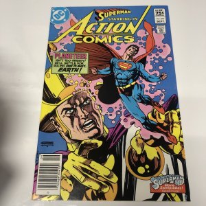 Action Comics (1983) # 547 (NM) Canadian Price Variant • CPV • Bob Rozakis