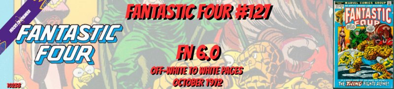 Fantastic Four 127 FN 6.0 Marvel 1972