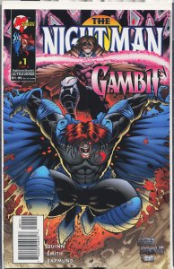 The Night Man/Gambit #1 (1996) Night Man