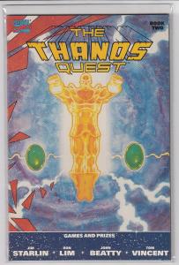 Thanos Quest 1 & 2 1st Print Complete Set Jim Starlin Infinity Gauntlet War NM