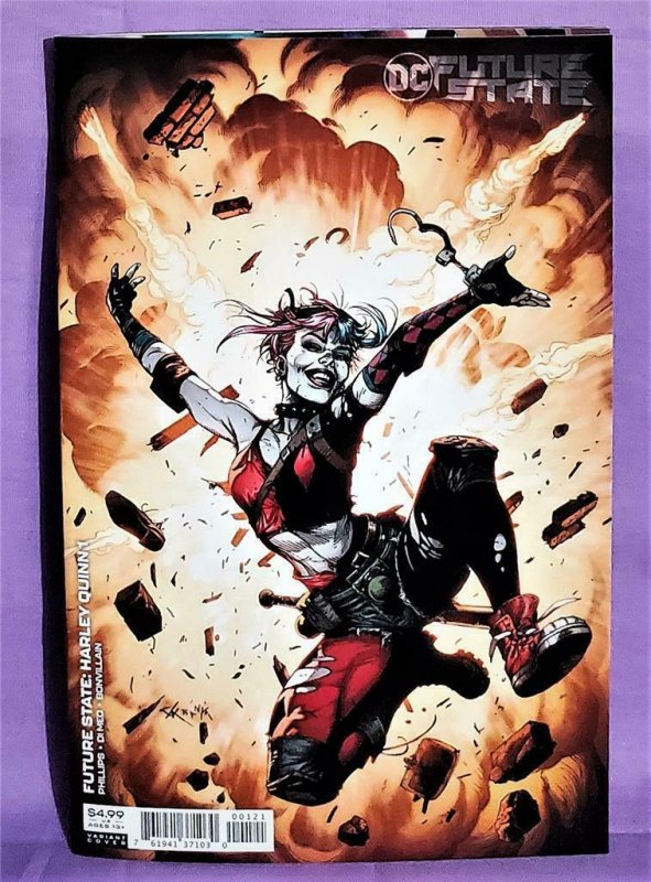 DC Future State HARLEY QUINN #1 - 2 Gary Frank Variant Covers (DC, 2021)!