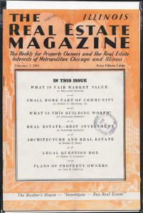 The Illinois Real Estate Magazine (1931)