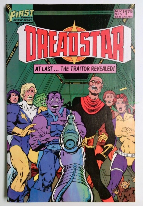 Dreadstar #27 (Nov 1986, First Comics) VF/NM